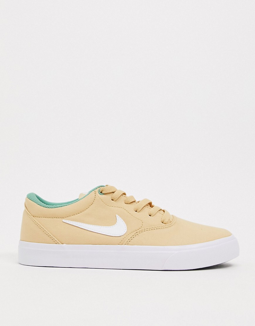 Nike SB - Charge Solarsoft - Canvas sneakers in beige