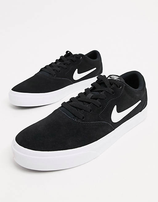 Nike SB Charge Suede trainers in black/white مكينة النترا