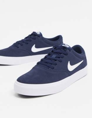 nike navy suede trainers