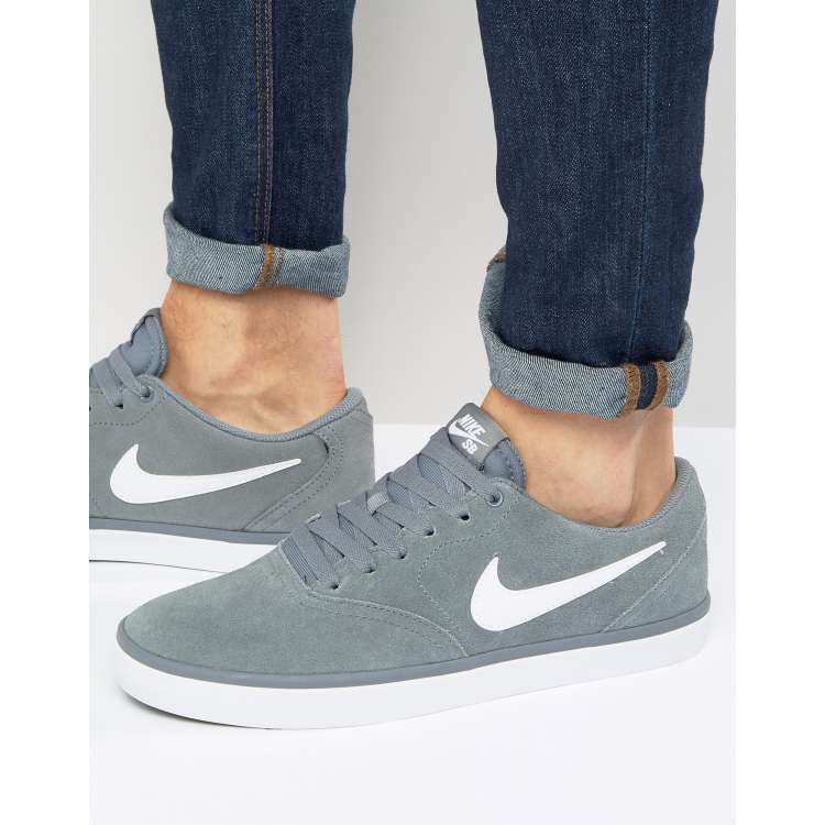 Nike check solar store grey