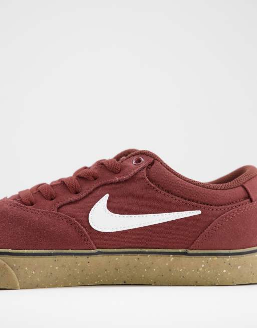 Nike sb discount noir semelle marron