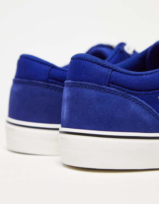 Nike SB – Chron 2 – Blå och vita sneakers i canvas, 4 av 4