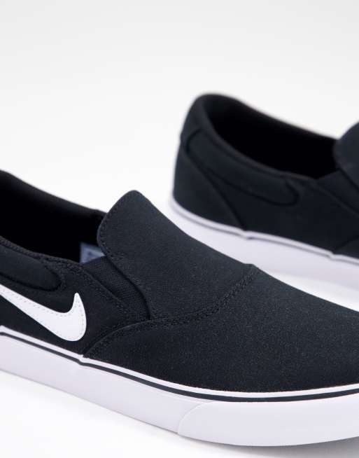 Nike SB Chron 2 Instap skatesneakers in zwart