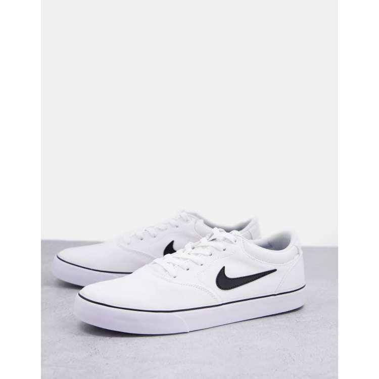 Nike SB Chron 2 Sneakers da skate in tela colore bianco ASOS