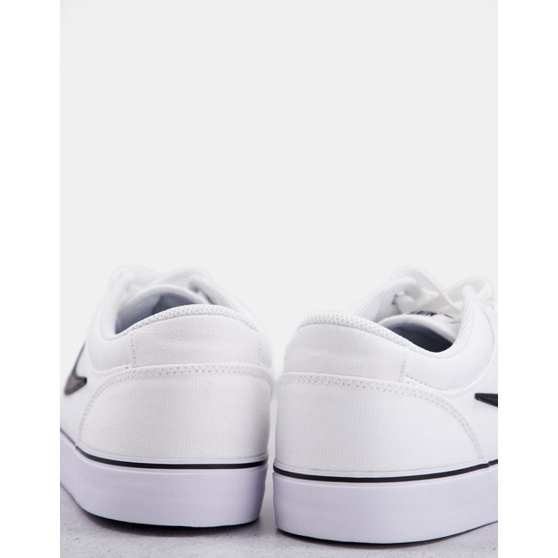 Uomo Activewear Nike SB - Chron 2 - Sneakers da skate in tela colore bianco