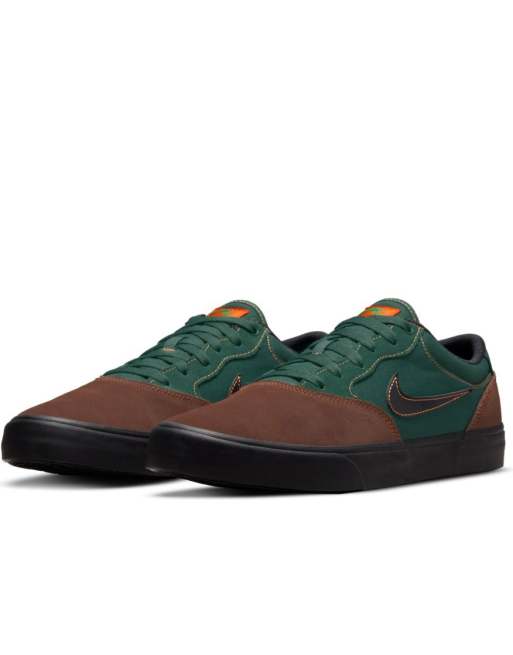 Green and brown store nike sb