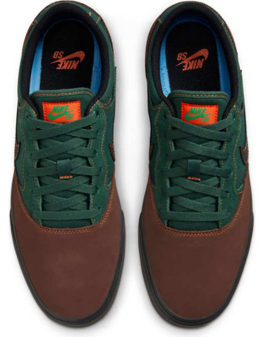 Green and cheap brown nike sb