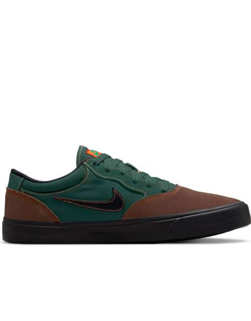 Green and brown cheap nike sb