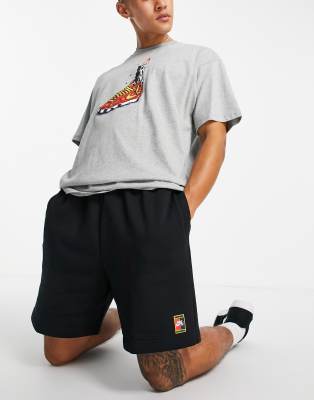 nike sb black fleece shorts