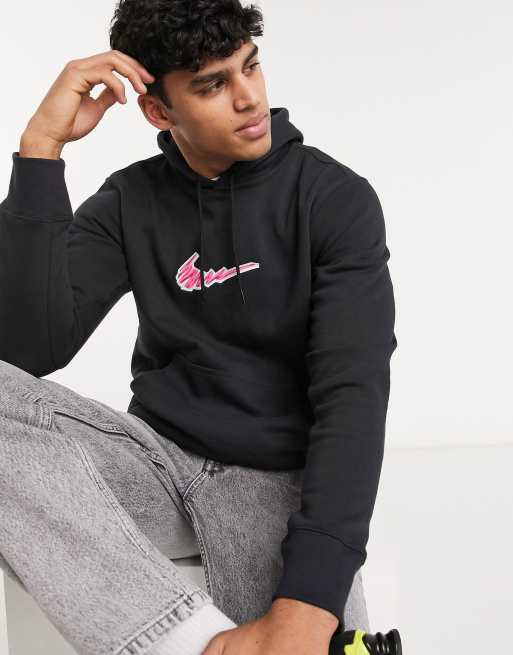 Nike embroidered store logo hoodie