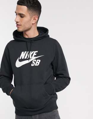 nike sb hoodie black