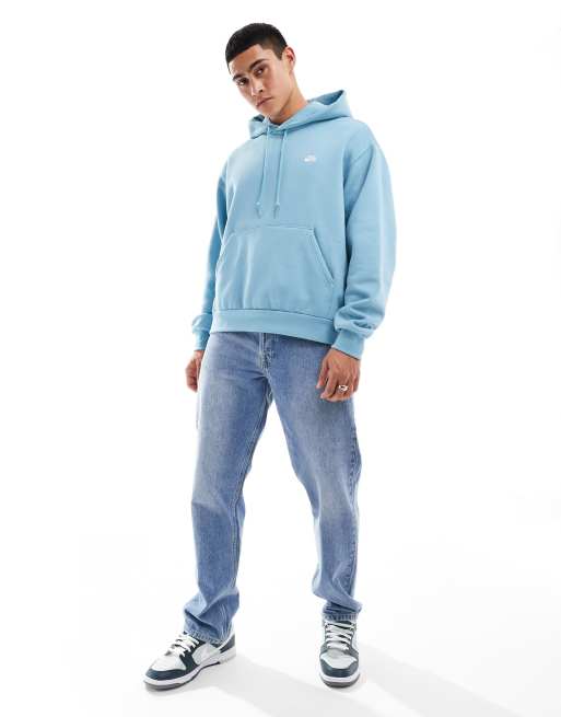 Nike sb light blue hoodie sale