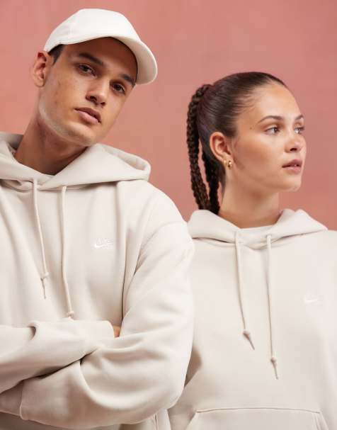 Nike SB essential logo hoodie in sail - view 1