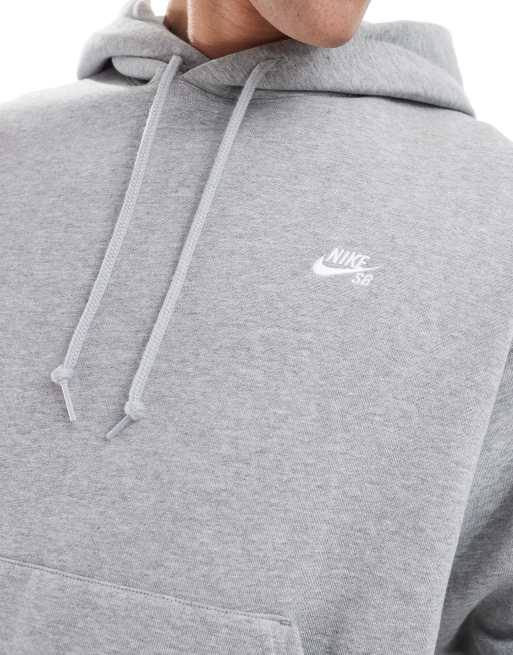 Nike SB - Esssential - Mørkegrå hættetrøje, 2 af 4