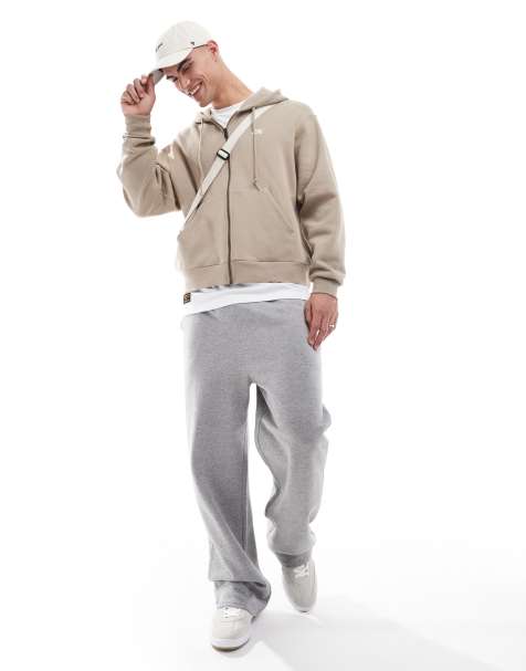 Nike SB Esssential – Zapinana na zamek bluza z kapturem w kolorze khaki - view 1