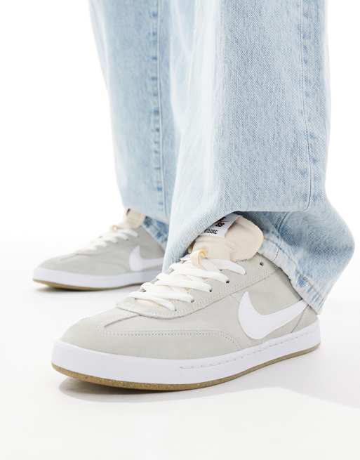 Nike SB - FC Classic - Grå og hvide sneakers, 5 af 5