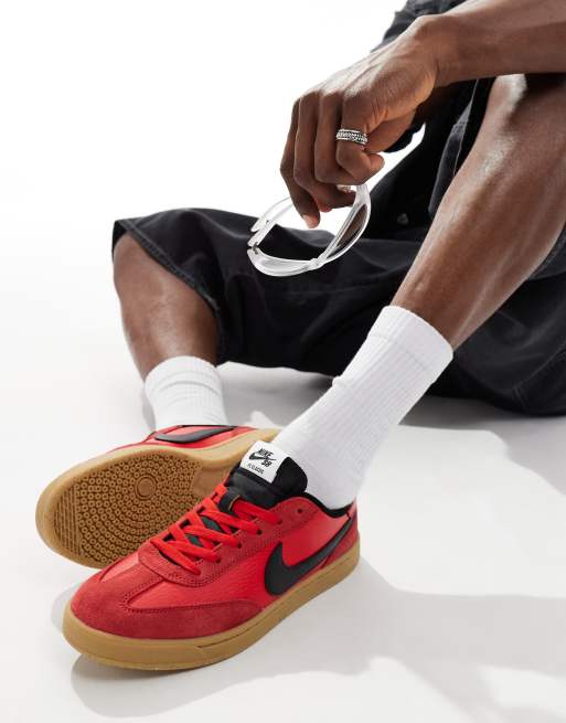 Nike SB – FC Classic – Röda och svarta sneakers, 3 av 5