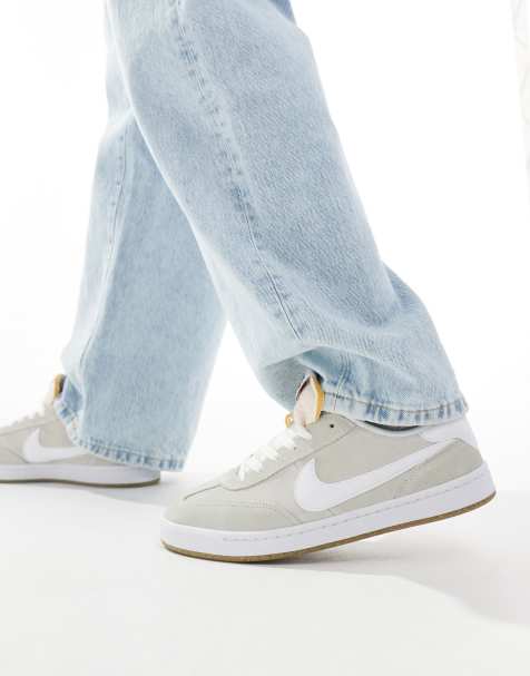 Nike SB FC Classic trainers in grey and white - view 1