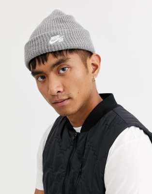 SB Fisherman beanie in grey | ASOS