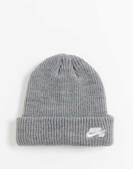 SB Fisherman beanie in grey | ASOS