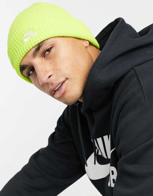 Nike sb fisherman hot sale beanie green