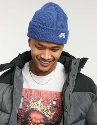 nike sb fisherman beanie blue