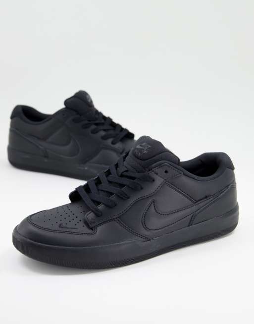 Black nike outlet sb shoes