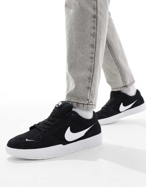 Nike SB - Force 58 - Sneakers in zwart en wit - view 1