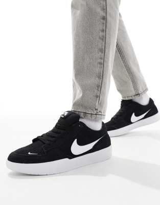 Nike SB Nike SB Force 58 trainers in black and white