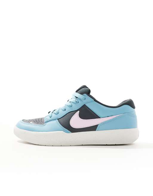 Nike SB - Force Premium - Blågrønne og grå sneakers , 2 af 5
