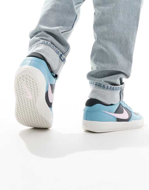 Nike SB - Force Premium - Blågrønne og grå sneakers , 5 af 5