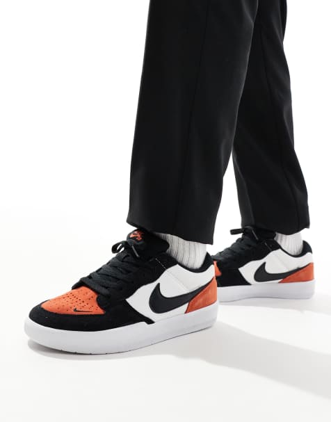 Nike SB - Force - Sneakers bianche e color argilla - view 1