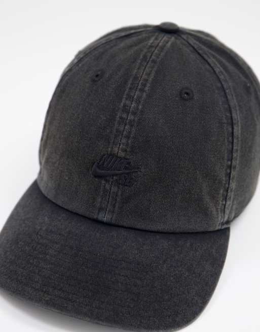 Nike SB - H86 - Casquette délavée - Noir, 4 de 4