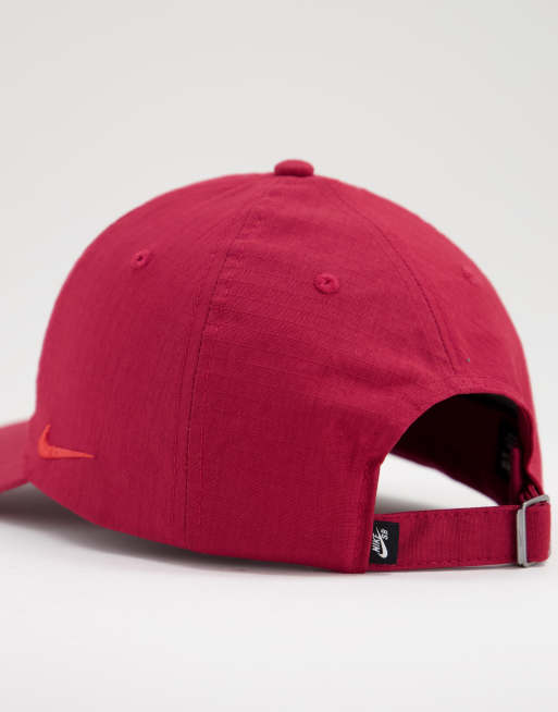 Casquette nike shop sb rouge