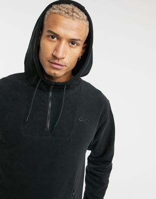 Nike SB half-zip microfleece hoodie in 