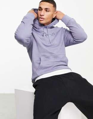 Nike SB HBR washed hoodie in grey | ASOS