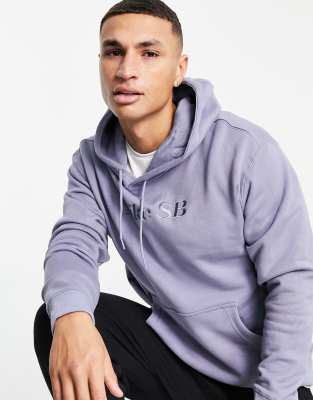 Nike SB HBR washed hoodie in grey | ASOS