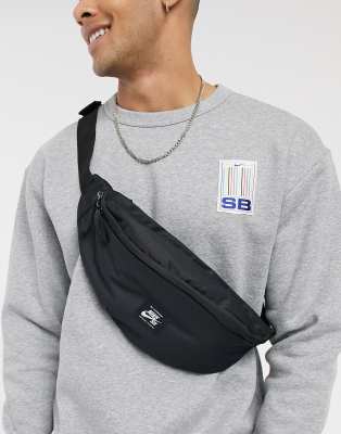 nike bum bag black