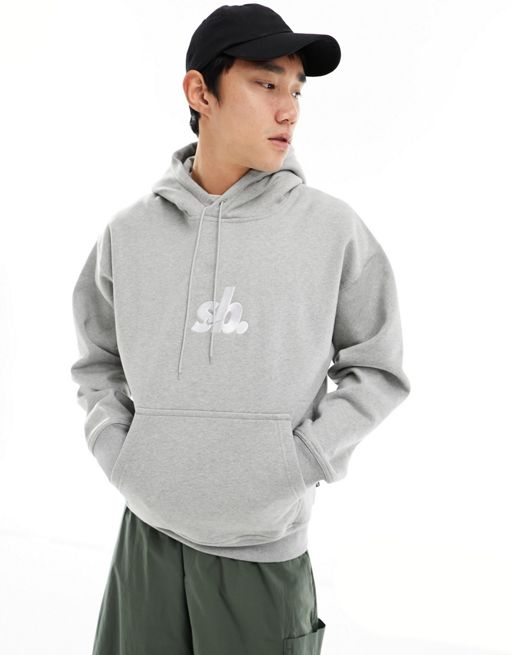 Nike SB hoodie in grey | ASOS