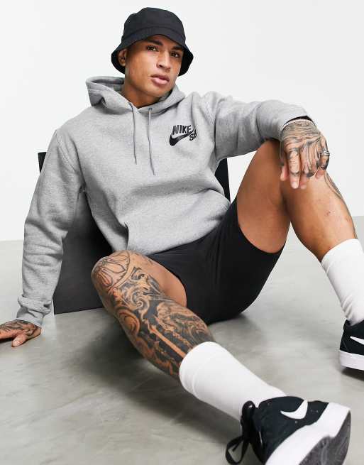 Nike grey essentials hoodie, ASOS