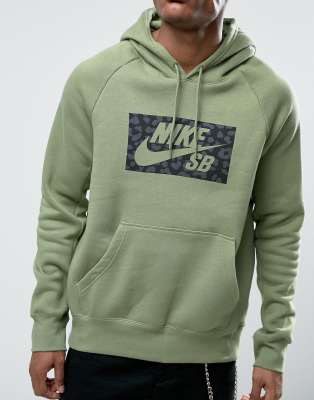 green nike sb hoodie