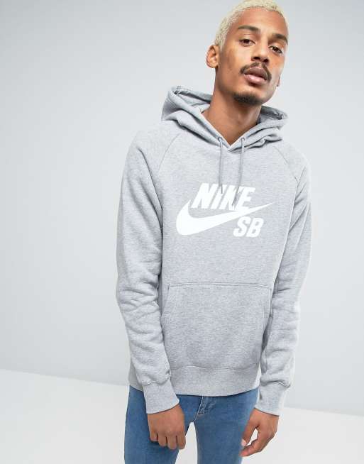 Gray nike 2024 sb hoodie