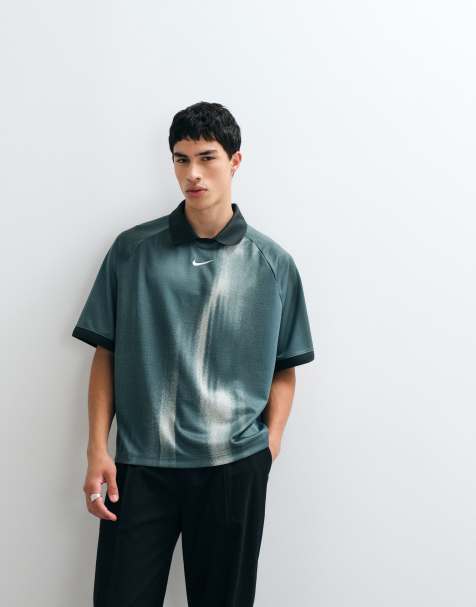 Nike SB jacquard woven replica soccer jersey in black - view 1
