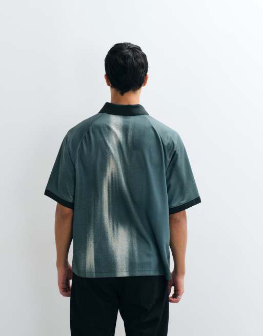 Nike SB jacquard woven replica soccer jersey in black, 4 of 5