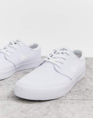 nike janoski blanc