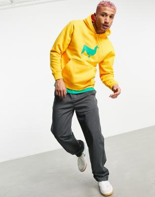 nike sb tiger hoodie yellow