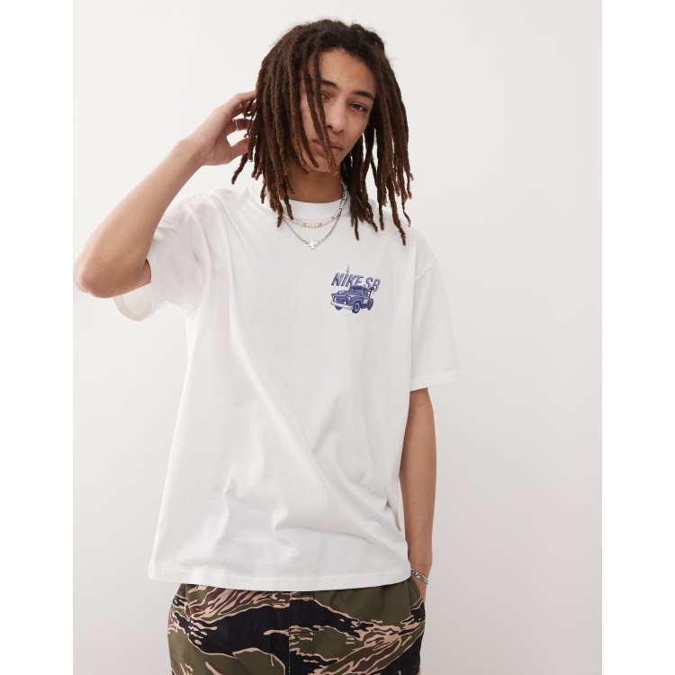 Nike SB logo t-shirt in white | ASOS