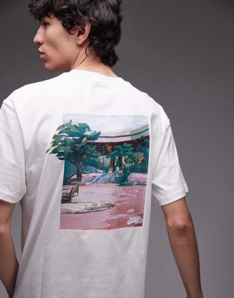 Nike SB logo t-shirt in white - view 1