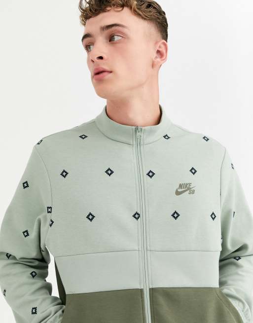 Nike SB Nomad Trainingspak met print in groen ASOS