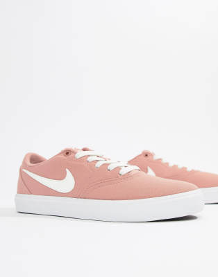 nike sb check solar canvas pink